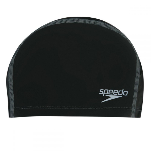 Шапочка для плавания Speedo Long Hair Pace, текстиль (Взрослый; ; чёрный/белый)